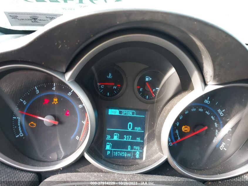 2014 CHEVROLET CRUZE 1LT - 1G1PC5SB9E7385017