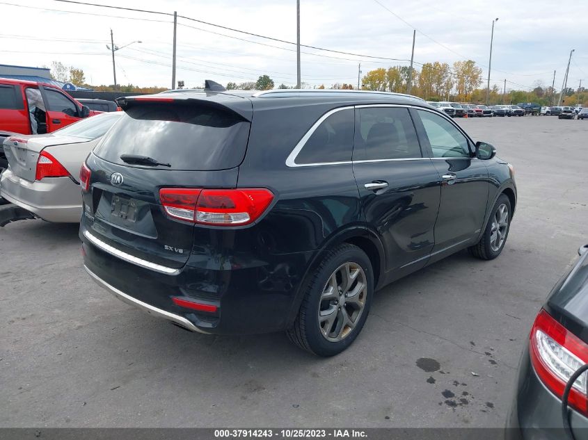 2016 KIA SORENTO SX - 5XYPKDA53GG071353