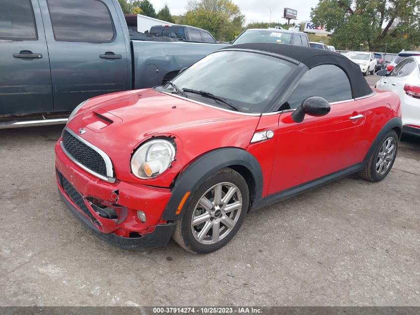2013 MINI COOPER ROADSTER S - WMWSY3C52DT594408