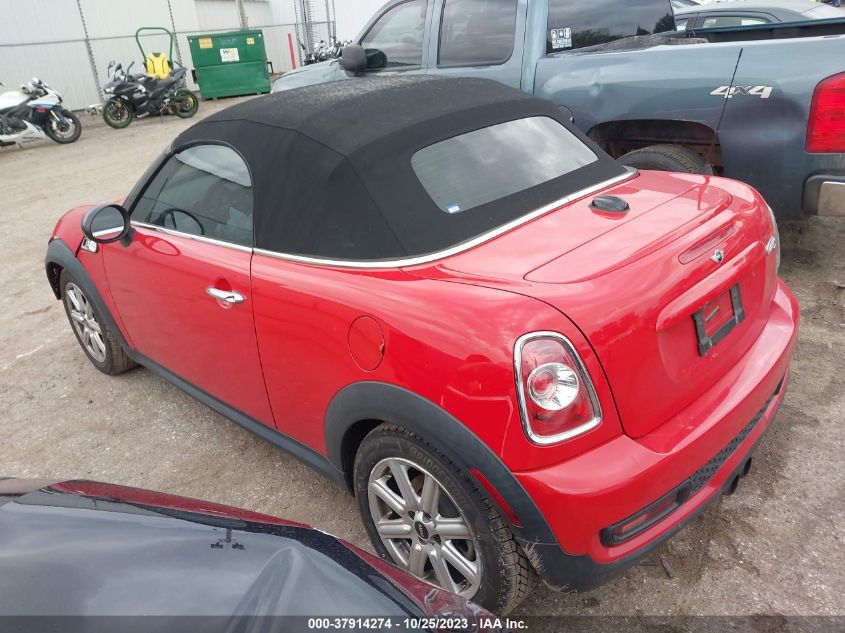 2013 MINI COOPER ROADSTER S - WMWSY3C52DT594408