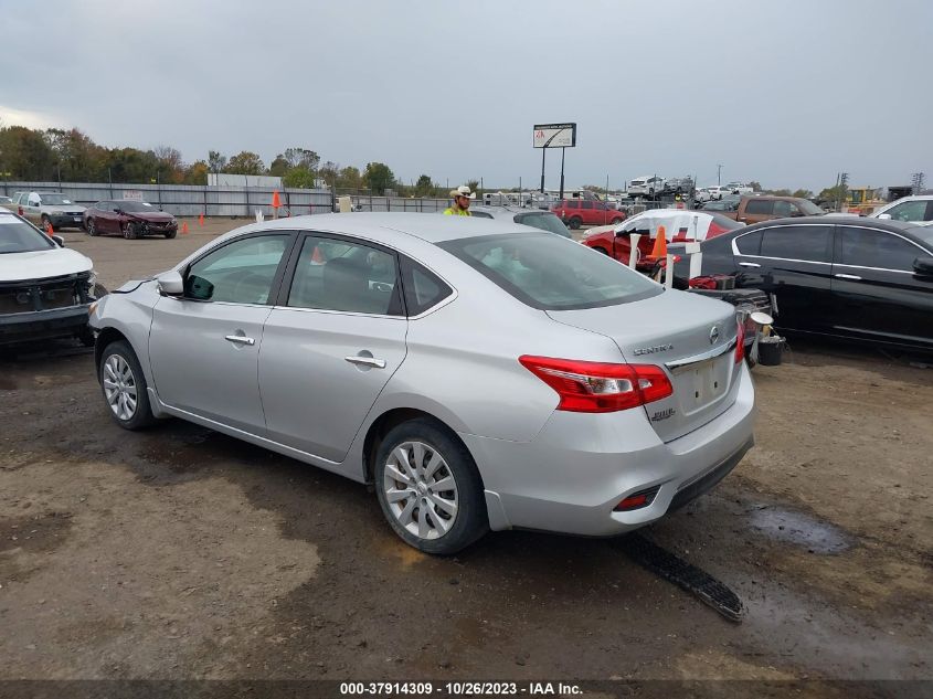 2019 NISSAN SENTRA S - 3N1AB7AP8KY251878