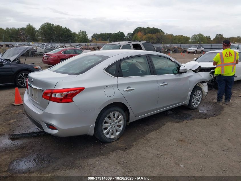 2019 NISSAN SENTRA S - 3N1AB7AP8KY251878