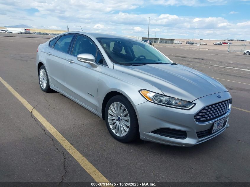 2016 FORD FUSION SE HYBRID - 3FA6P0LUXGR369694