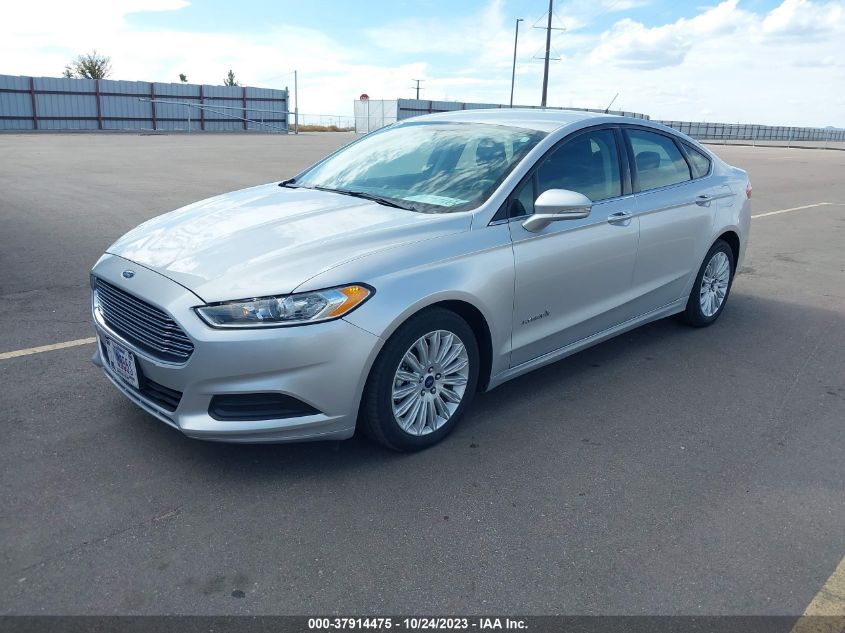 2016 FORD FUSION SE HYBRID - 3FA6P0LUXGR369694