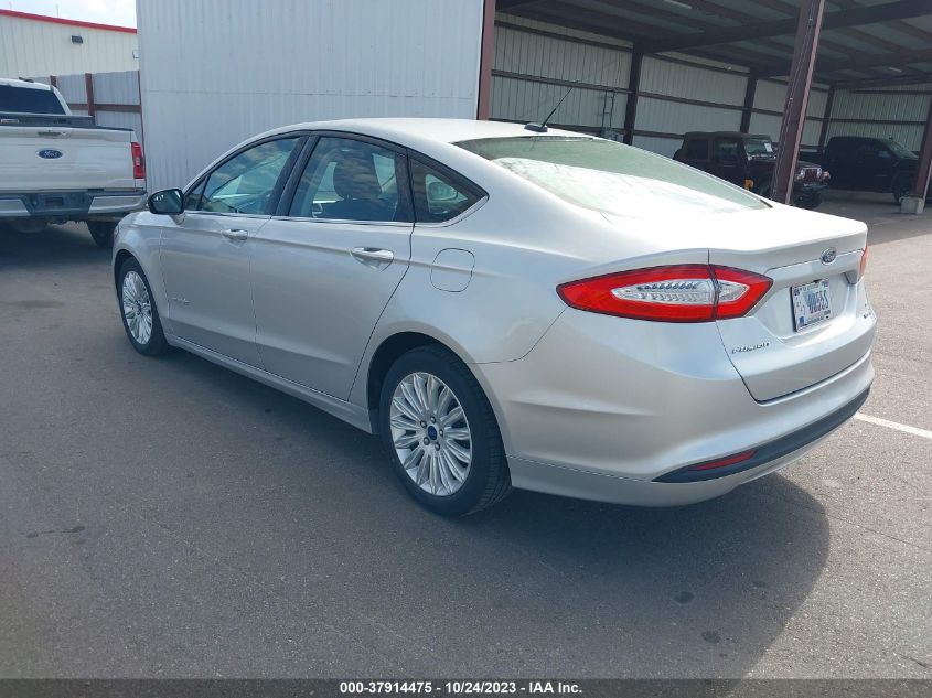 2016 FORD FUSION SE HYBRID - 3FA6P0LUXGR369694