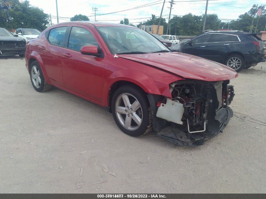 2013 DODGE AVENGER SXT - 1C3CDZCB0DN681096