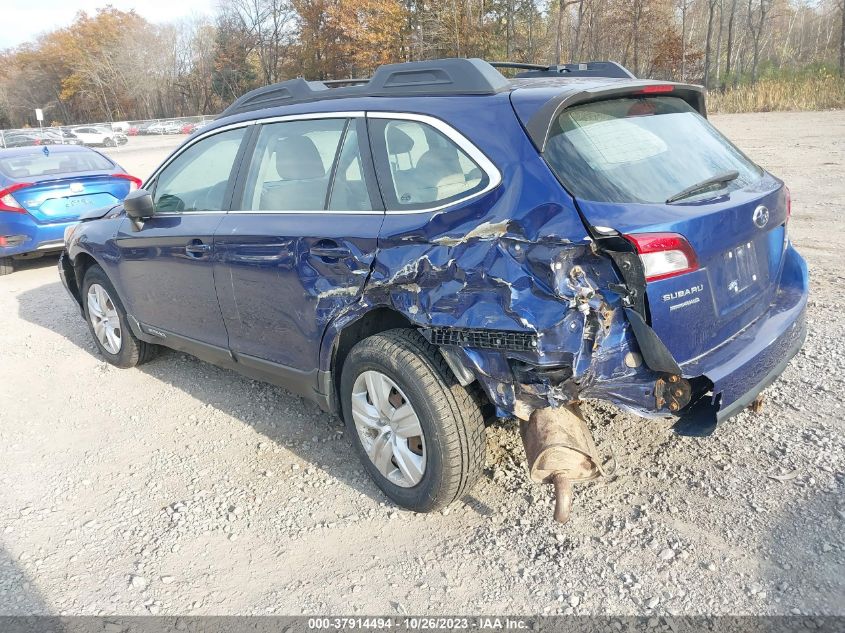 2015 SUBARU OUTBACK 2.5I - 4S4BSAAC3F3271428