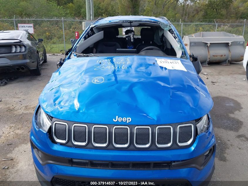 2022 JEEP COMPASS LATITUDE - 3C4NJCBB1NT234516