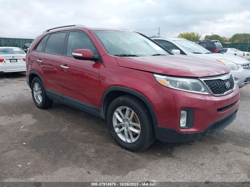 2014 KIA SORENTO LX - 5XYKT4A66EG459741