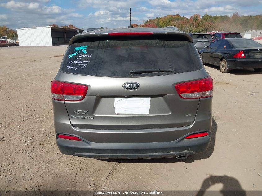 2017 KIA SORENTO LX V6 - 5XYPGDA53HG205121