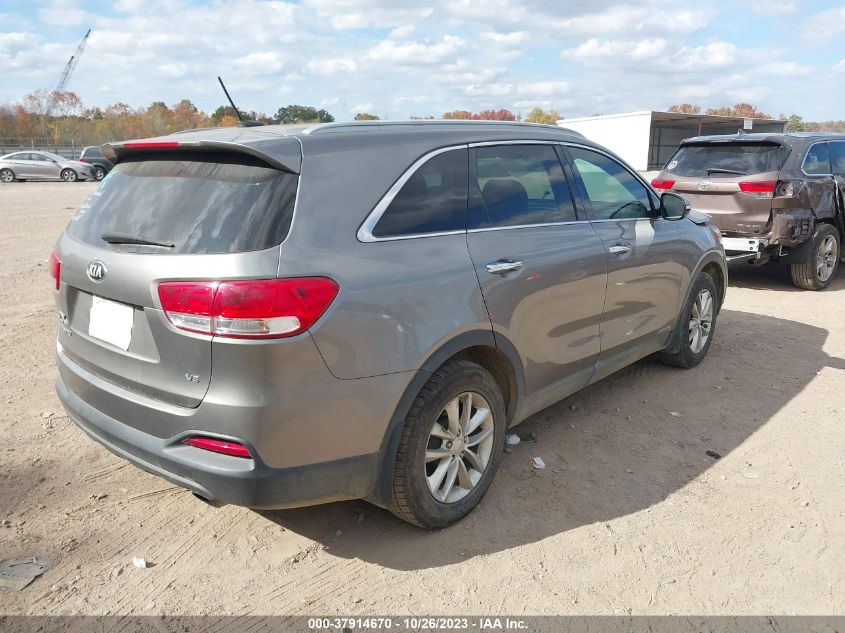 2017 KIA SORENTO LX V6 - 5XYPGDA53HG205121