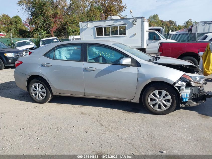 2015 TOYOTA COROLLA L/LE/S/S PLUS/LE PLUS - 2T1BURHE5FC412222
