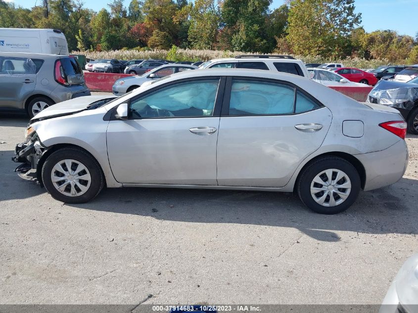 2015 TOYOTA COROLLA L/LE/S/S PLUS/LE PLUS - 2T1BURHE5FC412222