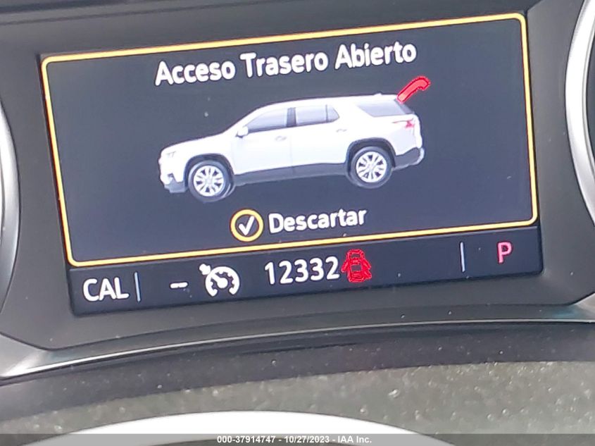 2022 CHEVROLET TRAVERSE RS - 1GNERJKW2NJ180867