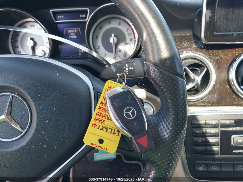 2015 MERCEDES-BENZ GLA 250 WDCTG4GB6FJ124729