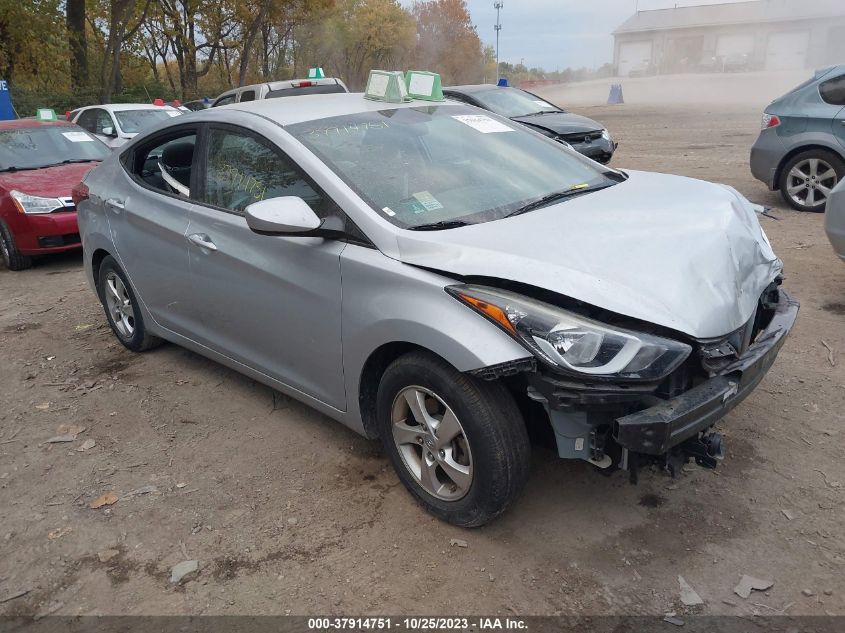 2014 HYUNDAI ELANTRA SE/SPORT/LIMITED - 5NPDH4AE1EH513232