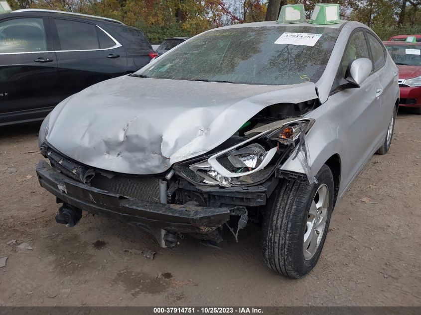 2014 HYUNDAI ELANTRA SE/SPORT/LIMITED - 5NPDH4AE1EH513232