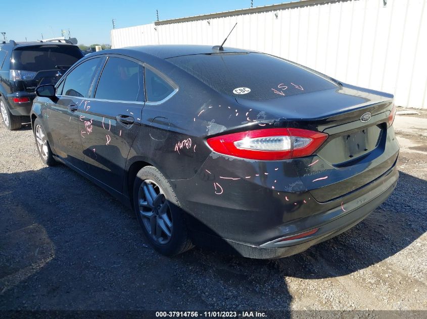 2013 FORD FUSION SE - 3FA6P0H75DR248599