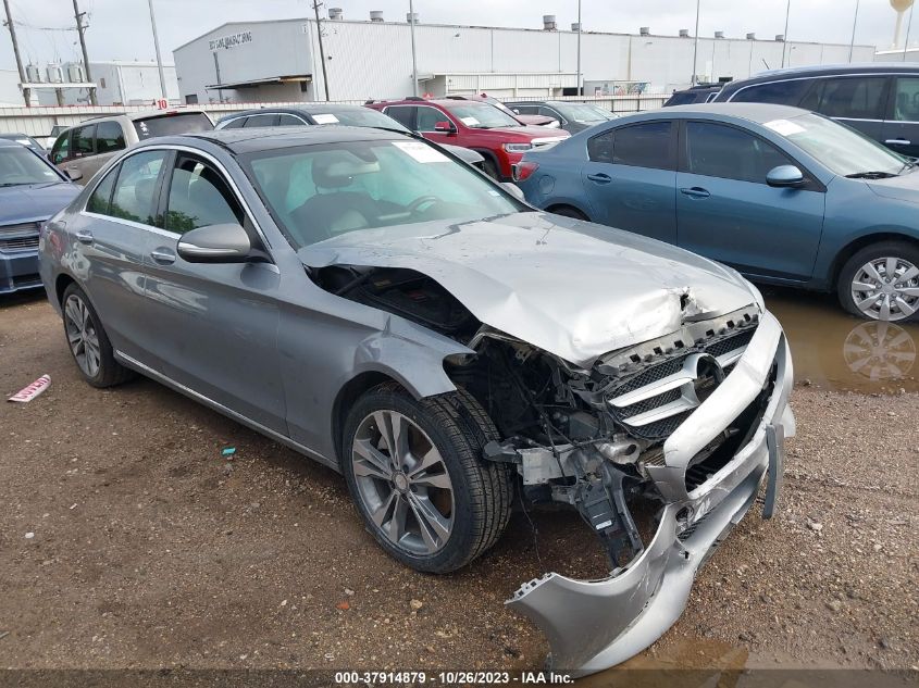 2015 MERCEDES-BENZ C 300 SPORT 4MATIC/LUXURY 4MATIC/4MATIC - 55SWF4KB4FU037740