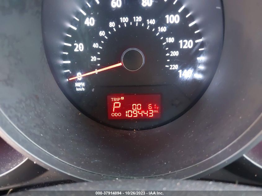 2013 KIA SOUL BASE - KNDJT2A56D7574262