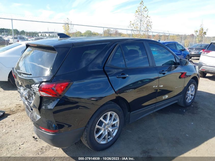 2022 CHEVROLET EQUINOX LS - 2GNAXHEV5N6102077
