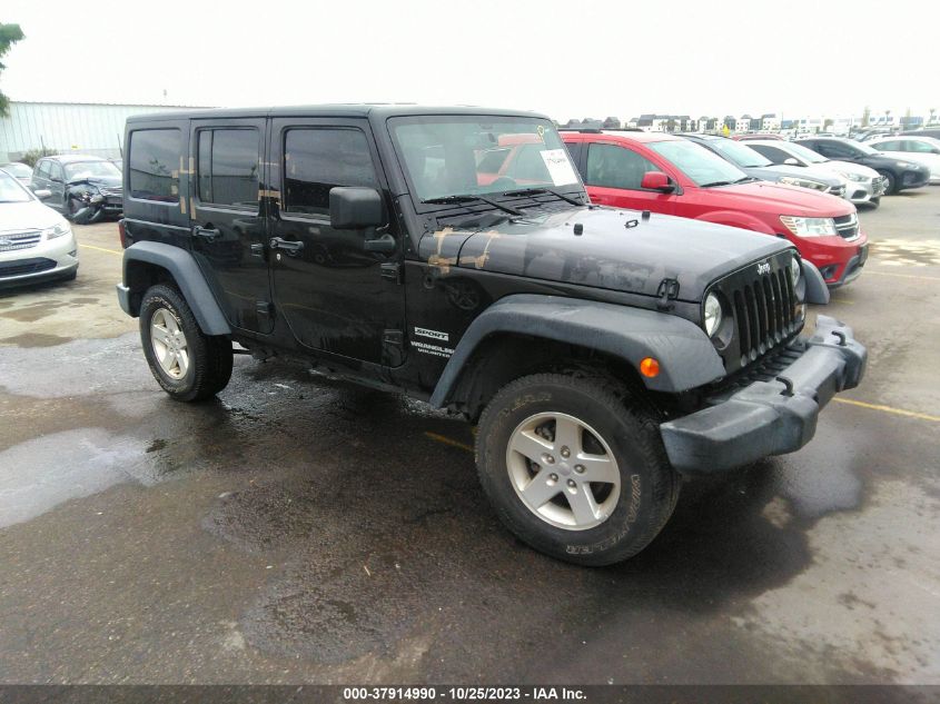 2017 JEEP WRANGLER UNLIMITED SPORT - 1C4BJWDG5HL581621