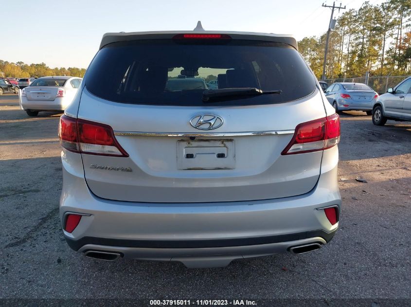 2018 HYUNDAI SANTA FE SE - KM8SM4HF3JU259553