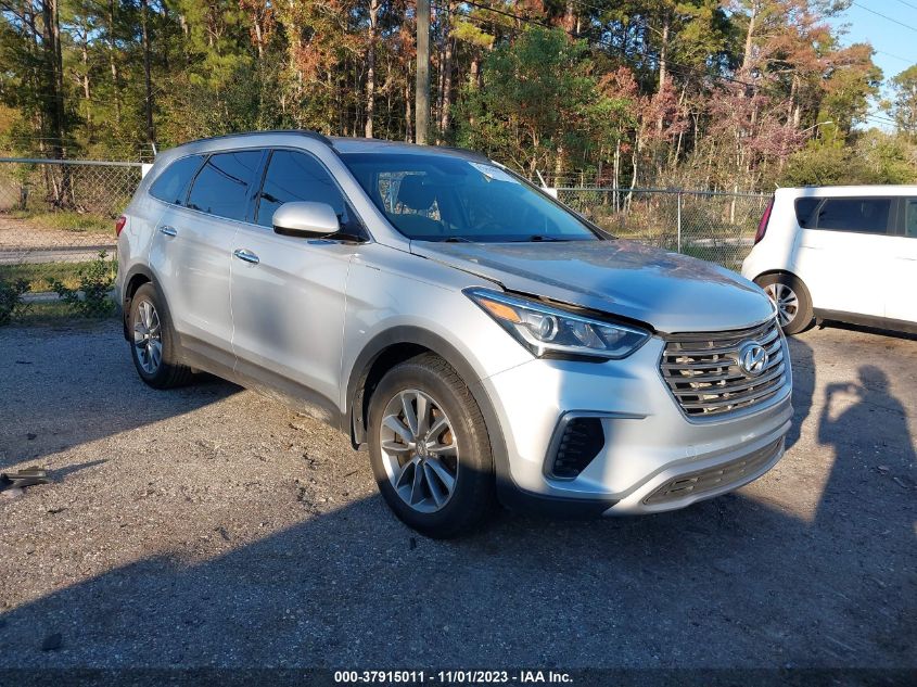 2018 HYUNDAI SANTA FE SE - KM8SM4HF3JU259553