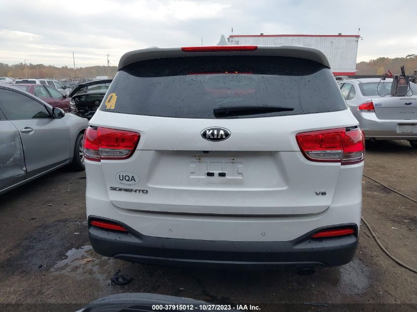 2016 KIA SORENTO LX - 5XYPG4A54GG077101