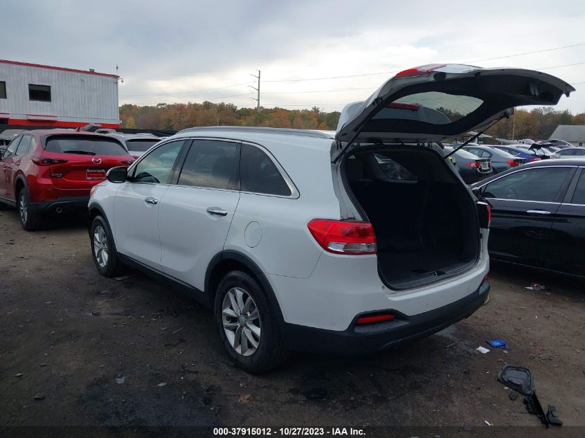 2016 KIA SORENTO LX - 5XYPG4A54GG077101