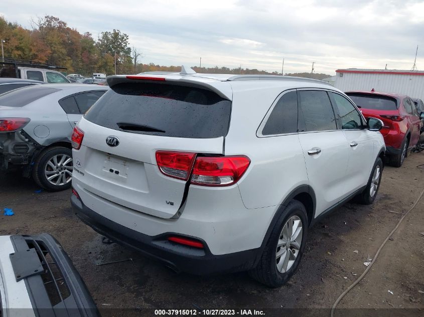 2016 KIA SORENTO LX - 5XYPG4A54GG077101