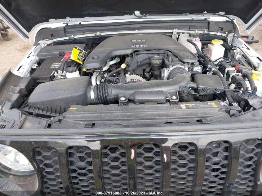 VIN 1C6HJTAG3ML614159 2021 JEEP GLADIATOR SPORT