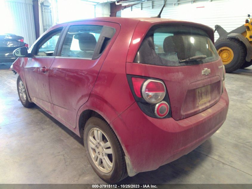2013 CHEVROLET SONIC LT - 1G1JC6SB7D4150353