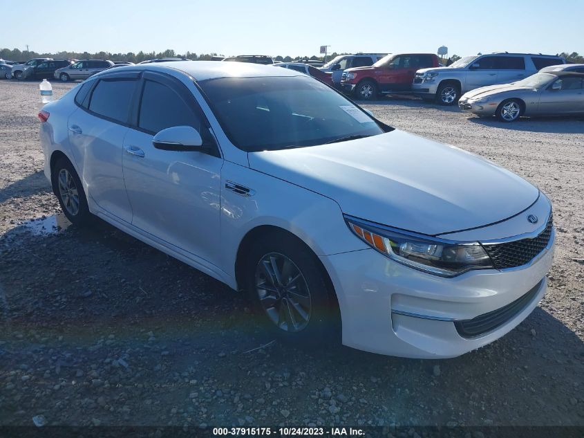 2016 KIA OPTIMA LX TURBO - 5XXGT4L12GG034354