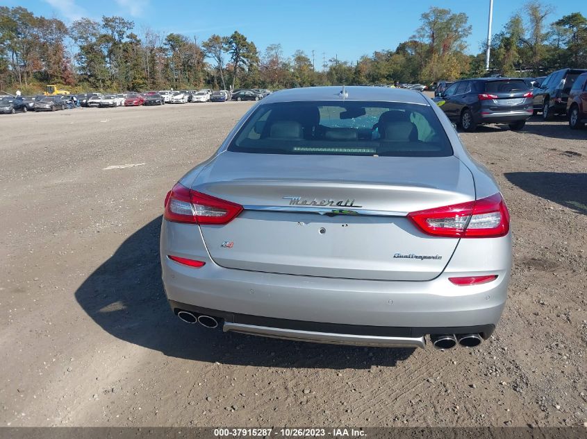 2014 MASERATI QUATTROPORTE S Q4 ZAM56RRA2E1095646
