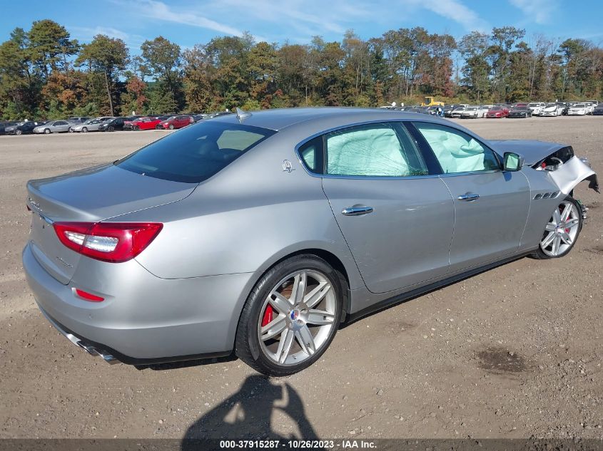 2014 MASERATI QUATTROPORTE S Q4 ZAM56RRA2E1095646