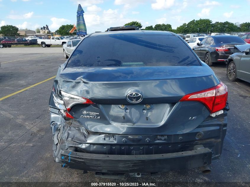 2017 TOYOTA COROLLA L/LE/XLE/SE/XSE - 2T1BURHE6HC765314