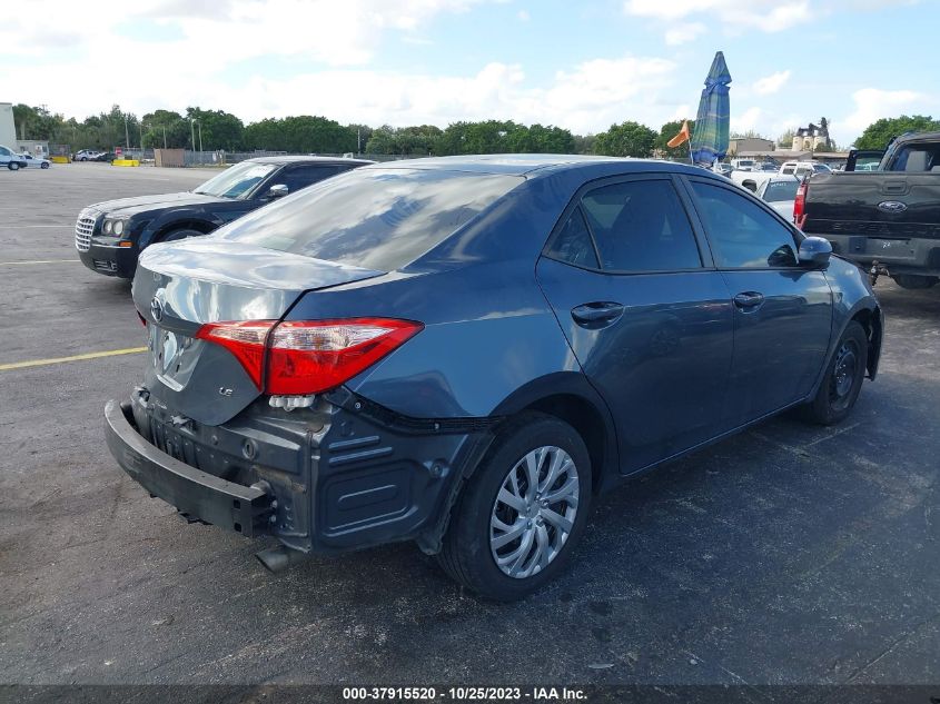 2017 TOYOTA COROLLA L/LE/XLE/SE/XSE - 2T1BURHE6HC765314