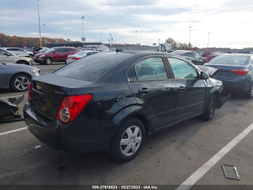 2015 CHEVROLET SONIC LS - 1G1JA5SH6F4142395
