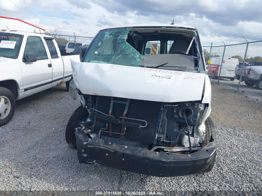 2014 CHEVROLET EXPRESS 2500 WORK VAN 1GCWGFFA6E1141455