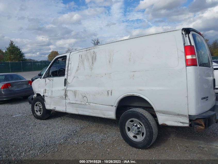 2014 CHEVROLET EXPRESS 2500 WORK VAN 1GCWGFFA6E1141455