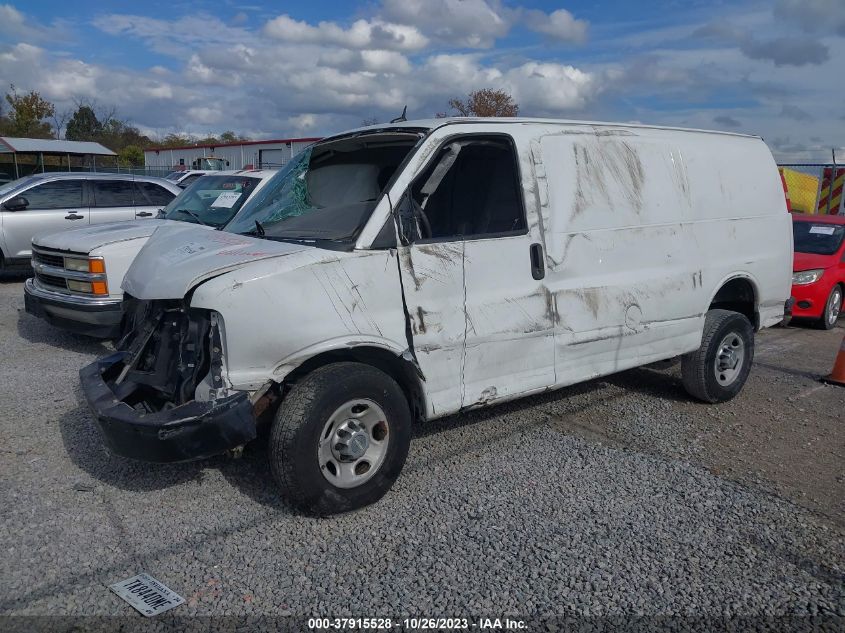 2014 CHEVROLET EXPRESS 2500 WORK VAN 1GCWGFFA6E1141455