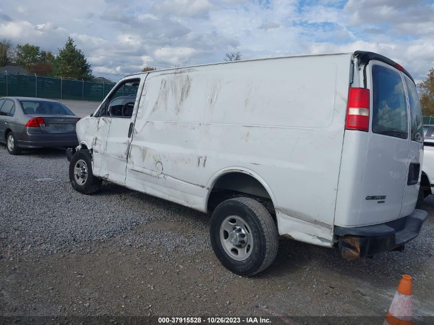 2014 CHEVROLET EXPRESS 2500 WORK VAN 1GCWGFFA6E1141455