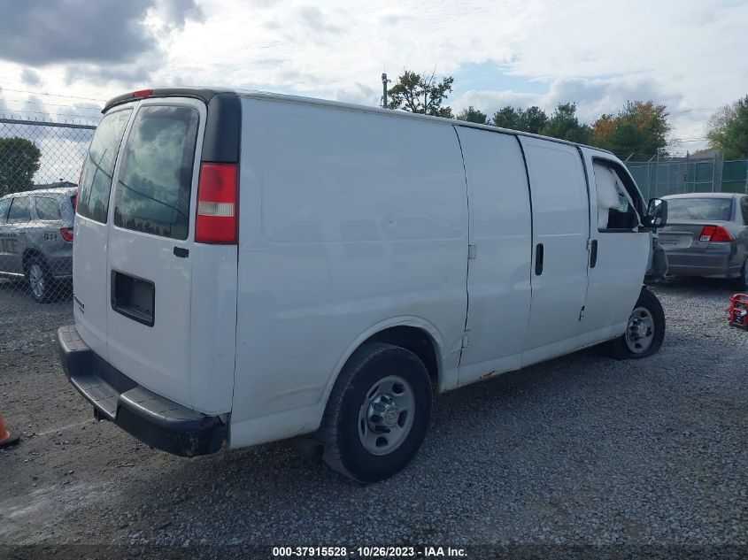 2014 CHEVROLET EXPRESS 2500 WORK VAN 1GCWGFFA6E1141455