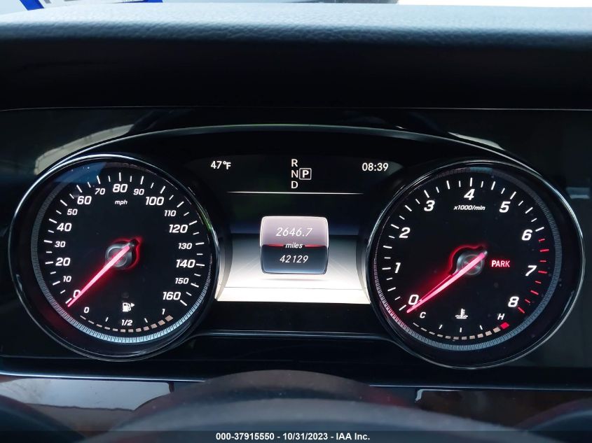 2018 MERCEDES-BENZ E 300 WDDZF4JB0JA472018