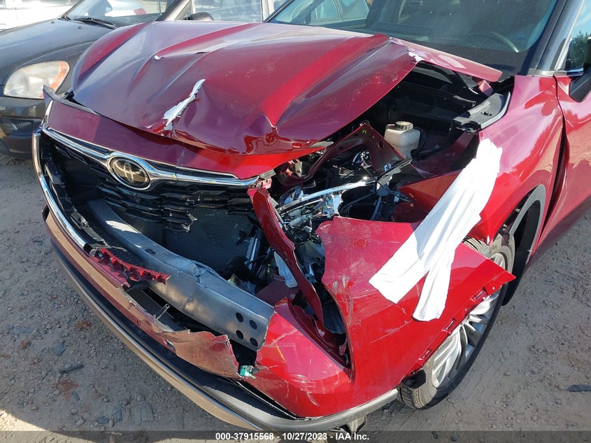 2021 TOYOTA HIGHLANDER PLATINUM VIN: 5TDFZRBH2MS136561