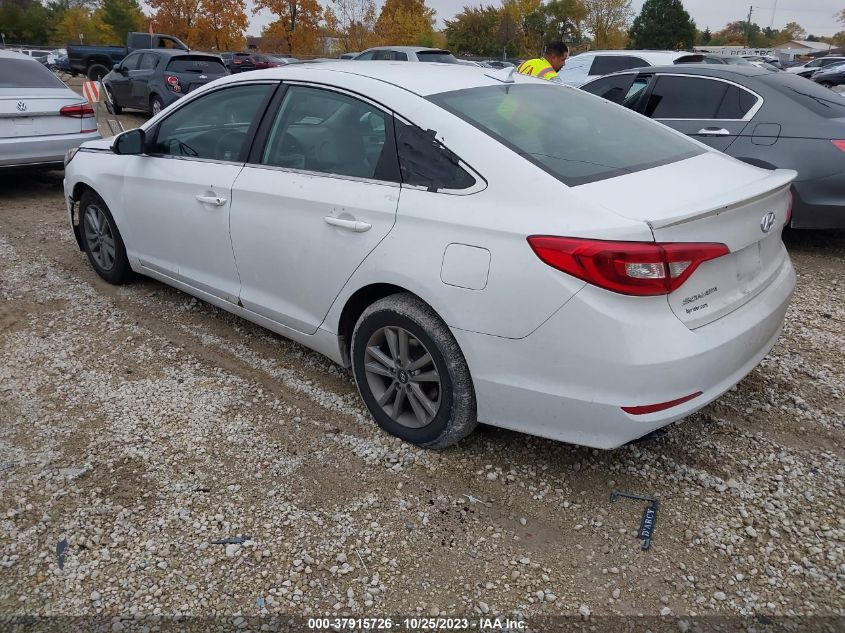 2015 HYUNDAI SONATA 2.4L SE - 5NPE24AF4FH208341