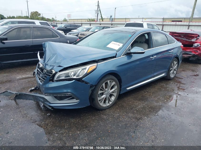 2015 HYUNDAI SONATA 2.0T LIMITED - 5NPE34AB4FH176761