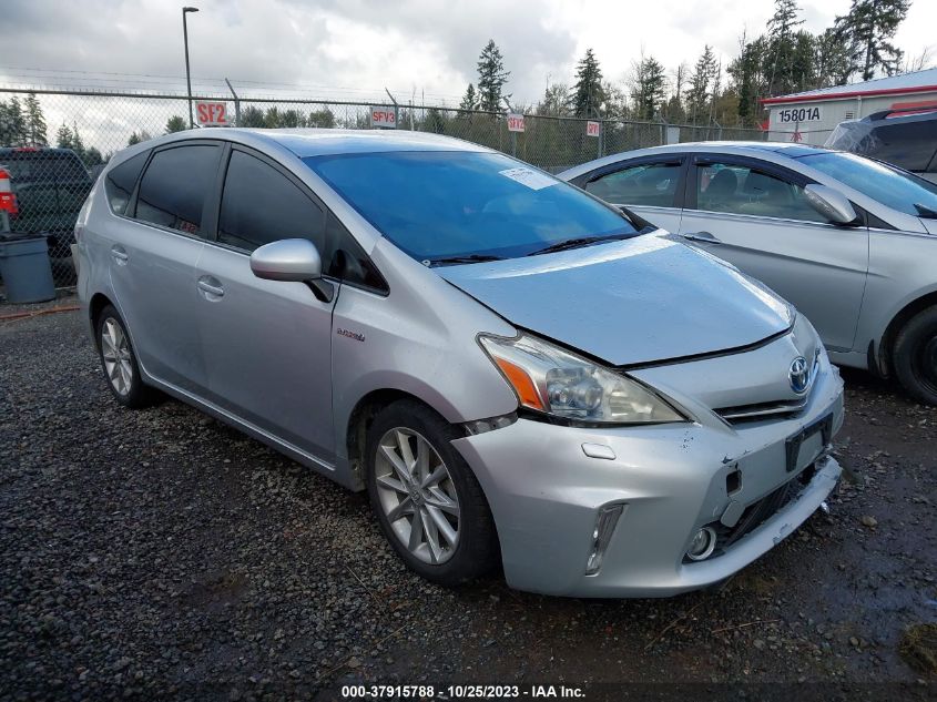 2013 TOYOTA PRIUS V TWO/THREE/FIVE - JTDZN3EU3D3237611
