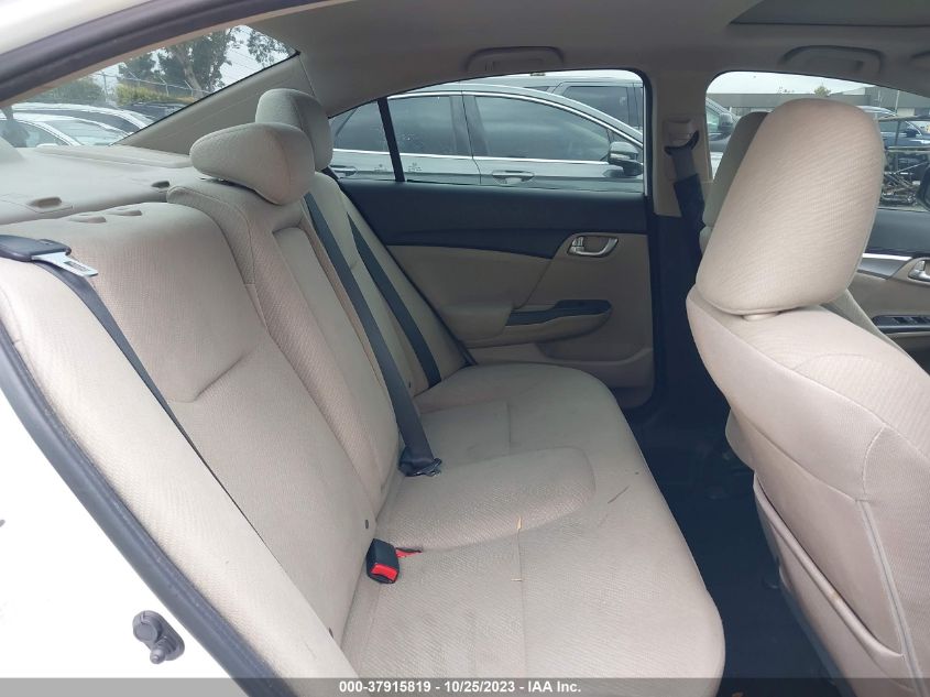 2013 HONDA CIVIC SDN EX 19XFB2F85DE260470